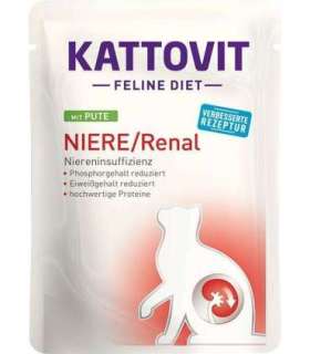 KATTOVIT Feline Diet Niere/Renal - wet cat food - 12 x 85g