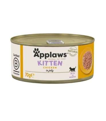 APPLAWS Kitten Chicken in jelly - wet cat food - 70g