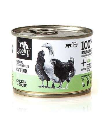 3COTY 19. Chicken and Goose - wet cat food - 180g