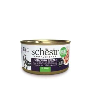 SCHESIR Oceanic Adult Tuna with Dentic - wet cat food - 70g
