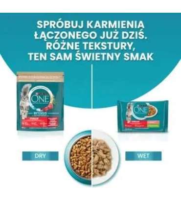 PURINA One Sterilcat Wołowina - dry cat food - 9,75kg
