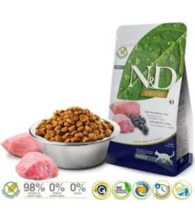 FARMINA N&D Prime Lamb & Blueberry - dry cat food - 1.5kg