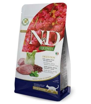FARMINA N&D Quinoa Digestion Lamb and Fennel - dry cat food - 1,5 kg