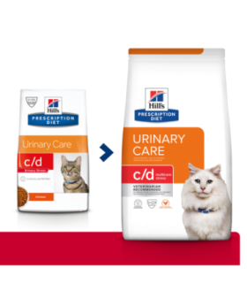 HILL'S PRESCRIPTION DIET Feline c/d Multicare Stress Dry cat food Chicken 1,5 kg