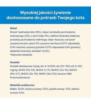 Purina CAT CHOW cats dry food 1.5 kg Adult Turkey