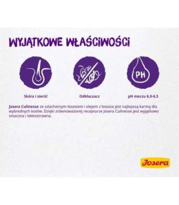 Josera Culinesse cats dry food 2 kg Adult Poultry, Salmon