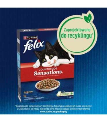 PURINA Felix Countryside Sensations - dry cat food - 1kg