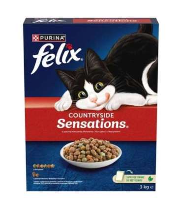 PURINA Felix Countryside Sensations - dry cat food - 1kg