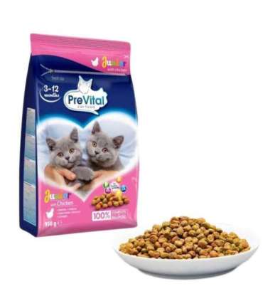 PREVITAL Junior Chicken - dry cat food - 950g