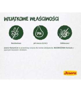 Josera NatureCat cats dry food 2 kg Adult Poultry, Salmon