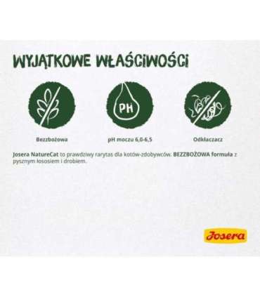 Josera NatureCat cats dry food 2 kg Adult Poultry, Salmon