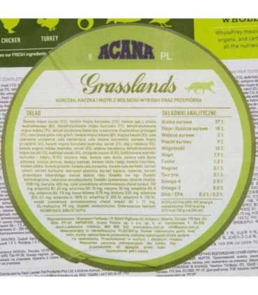 Acana Grasslands Cat 340g
