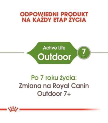 Royal Canin Active Life Outdoor cats dry food 4 kg Adult Poultry