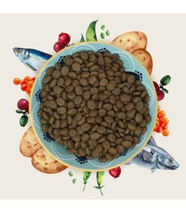 EDEN White Fish with Herring Caviar - dry cat food - 1.5 kg