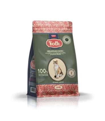 FOLK Greater Poland duck with apples, quail and herring - dry cat food - 1,6kg