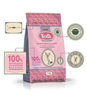 FOLK Gentle meal for kittens with rabbit and lamb - dry cat food - 7kg
