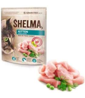 SHELMA Kitten Rich in turkey - dry cat food - 750g