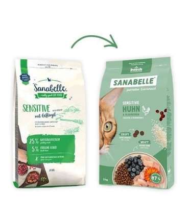 BOSCH Sanabelle Sensitive with chicken - dry cat food - 2kg