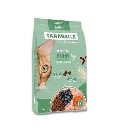 BOSCH Sanabelle Sensitive with chicken - dry cat food - 2kg