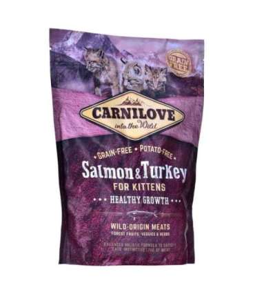 CARNILOVE Cat Salmon & Turkey For Kittens - dry cat food - 400 g