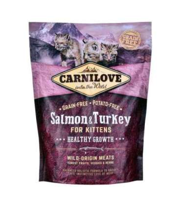 CARNILOVE Cat Salmon & Turkey For Kittens - dry cat food - 400 g