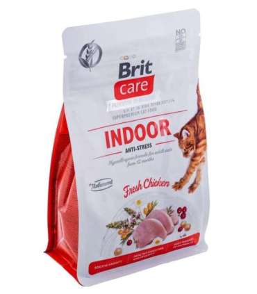 BRIT Care Grain-Free Adult Indoor Anti-Stress - dry cat food - 400 g
