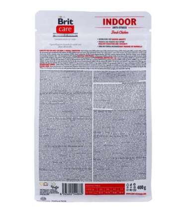 BRIT Care Grain-Free Adult Indoor Anti-Stress - dry cat food - 400 g