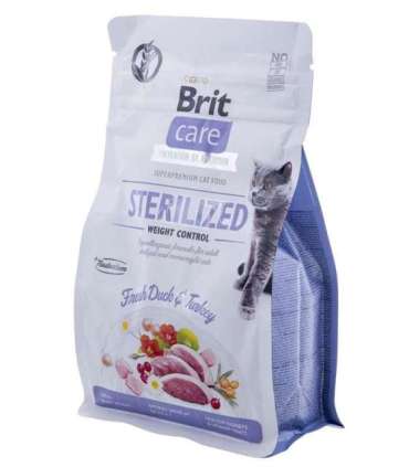 BRIT Care Grain-Free Sterilized Weight Control  - dry cat food - 400 g