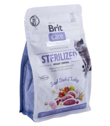 BRIT Care Grain-Free Sterilized Weight Control  - dry cat food - 400 g