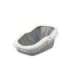 SAVIC ASEO Grey with White Rim - Open Cat Litter Tray - 56x39x27.5 cm - 1 pc.