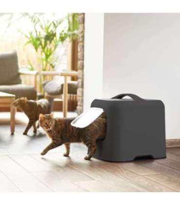 ROTHO Biala Anthracite - cat litter box