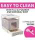FERPLAST Sahara Green - cat litter box - 52 x 39 x 40cm