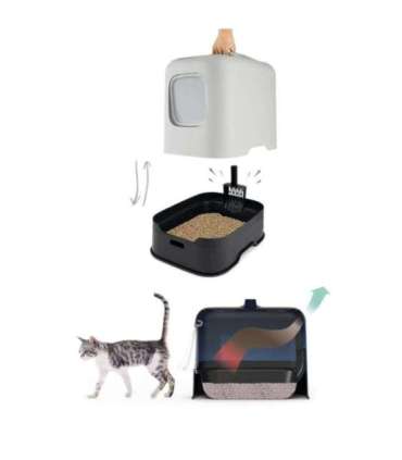 ROTHO Biala White - cat litter box