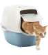 ROTHO Bailey Hooded litter box Blue, White