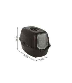 ROTHO Bailey Hooded litter box Black