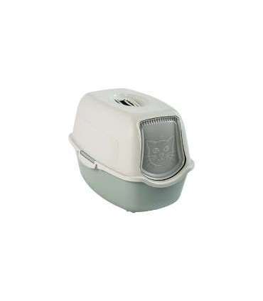 ROTHO Bailey Hooded litter box Green, White