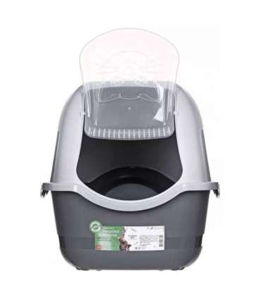 DIAMENTIQ BAYA light grey/dark grey -  cat litter box - 55,5 x 40 x 38,7 cm