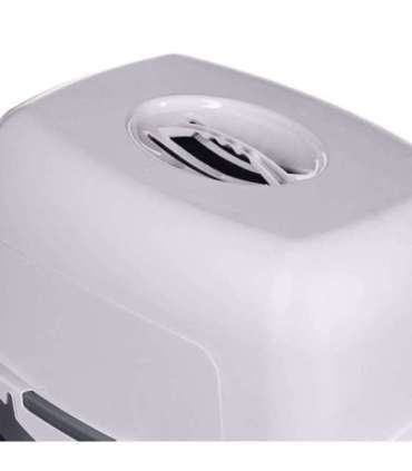 DIAMENTIQ BAYA light grey/dark grey -  cat litter box - 55,5 x 40 x 38,7 cm