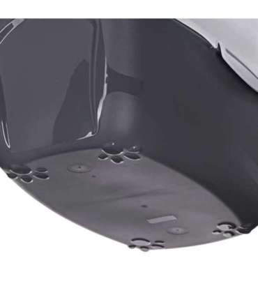 DIAMENTIQ BAYA light grey/dark grey -  cat litter box - 55,5 x 40 x 38,7 cm