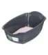 DIAMENTIQ BAYA light grey/dark grey -  cat litter box - 55,5 x 40 x 38,7 cm