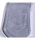 DIAMENTIQ BAYA light grey/dark grey -  cat litter box - 55,5 x 40 x 38,7 cm