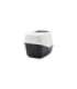SAVIC Nestor White-Black - Covered Cat Litter Box - 56x39x38.5 cm - 1 pc