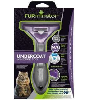 FURminator - furminator for longhaired cats - M/L