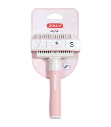Zolux ANAH Cat brush with retractable needles small
