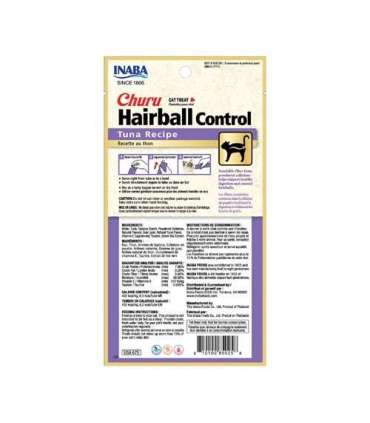 INABA Churu Hairball Tuna cat treat - 4x14 g