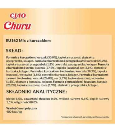 INABA Churu Variety box Chicken - cat treats - 60 x 14g