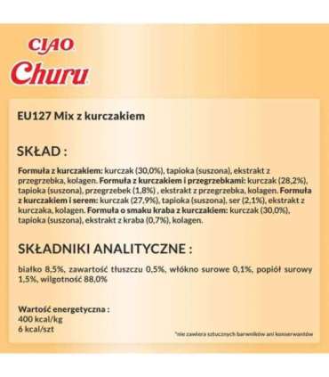 INABA Churu Variety box Chicken - cat treats - 20 x 14g