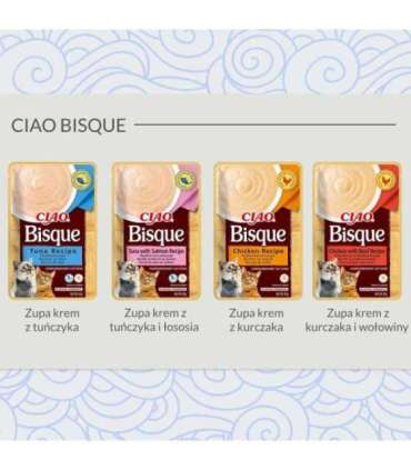 INABA Ciao Bisque Chicken with beef - cat treats - 40g