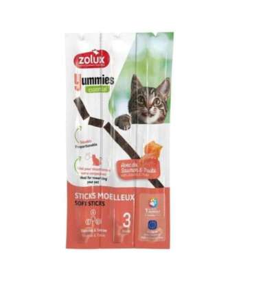 ZOLUX Yummies Salmon with trout - cat treats - 3x5g
