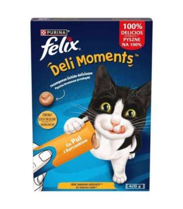 PURINA Felix Deli Moments Chicken - cat treats - 4x10g